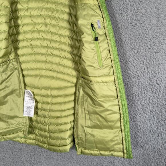 Eddie Bauer First Ascent StormDown 800 Vest Women’s Medium Green Puffer Packable - Picture 4 of 8